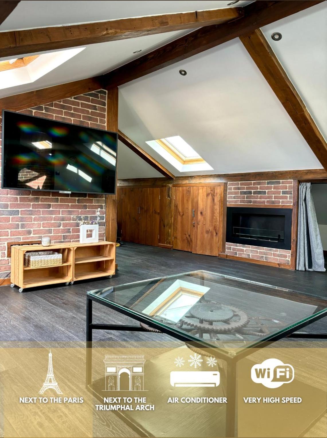 Le Chalet - Appartement Equipe - Entre Paris Et La Defense Bois-Colombes Kültér fotó